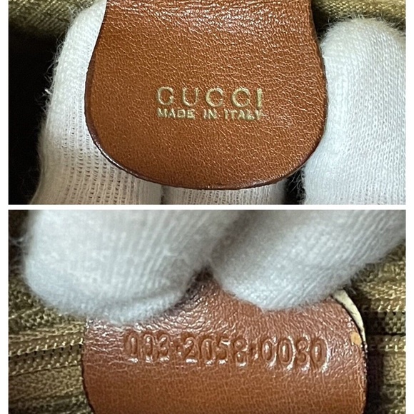 Vintage Gucci Bamboo Leather Mini Backpack - Picture 5 of 16